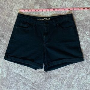 Black Shorts 🖤 High Rise Midi